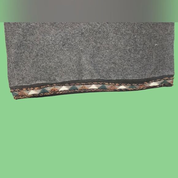 Vintage Tundra Sport Canada Fleece Half-Zip Sweater - Forest & Wolf Embroidery L - Picture 3 of 12